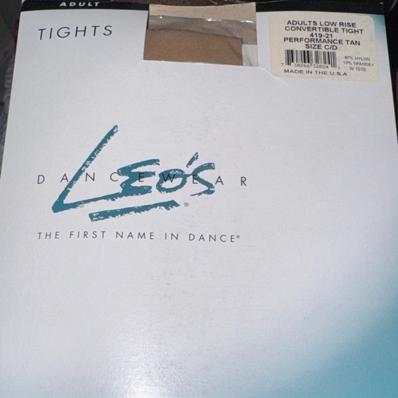 Performance Tan Convertible Tights - Picture 1 of 2